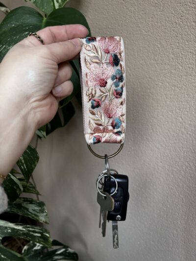 Vintage sleutelhanger Multi Flora