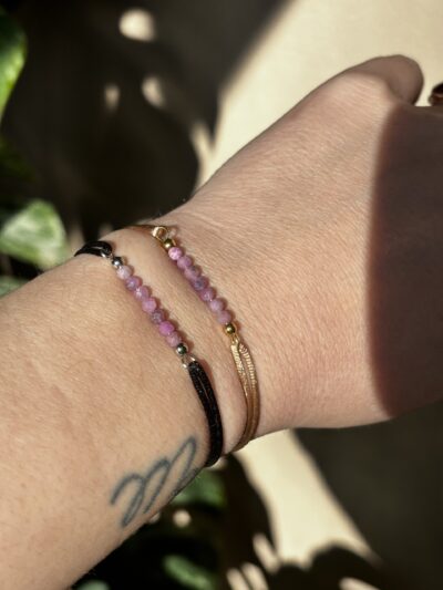 Geboortesteen armband juli