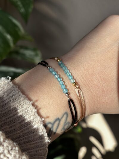 Geboortesteen armband december