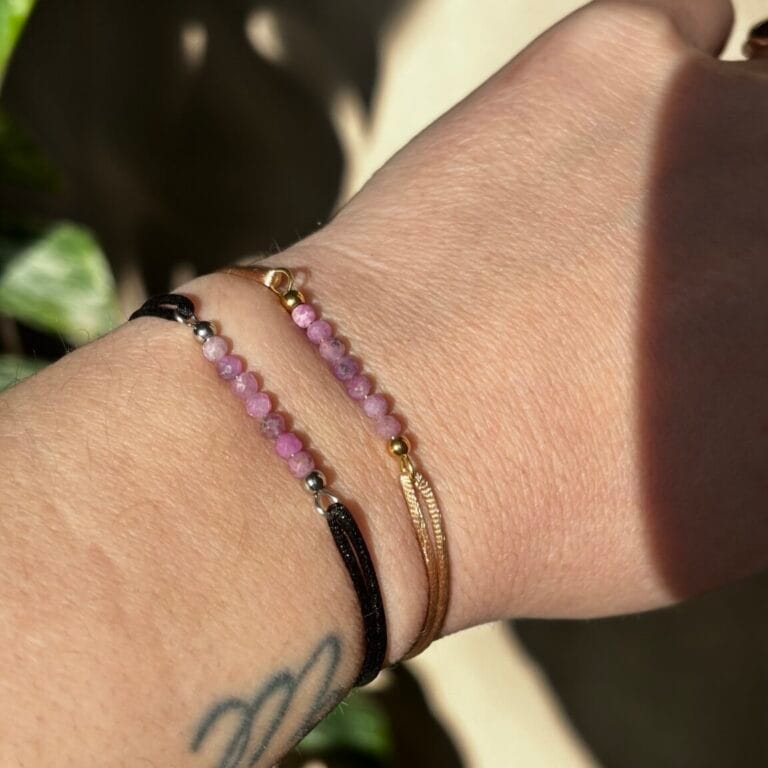 Geboortesteen armband | Juli
