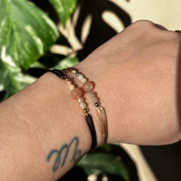 Geboortesteen armband | Juni