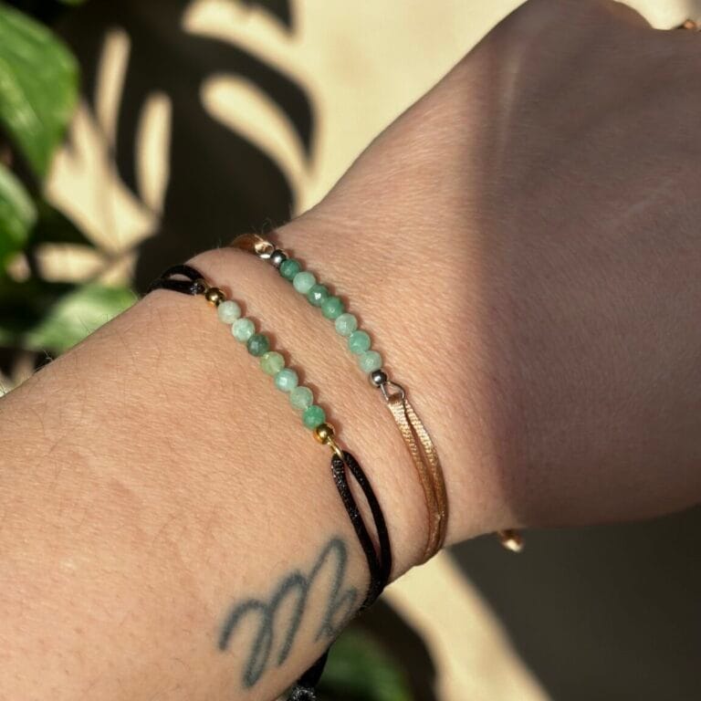 Geboortesteen armband | Mei