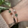 4 elementen edelsteen armband lucht