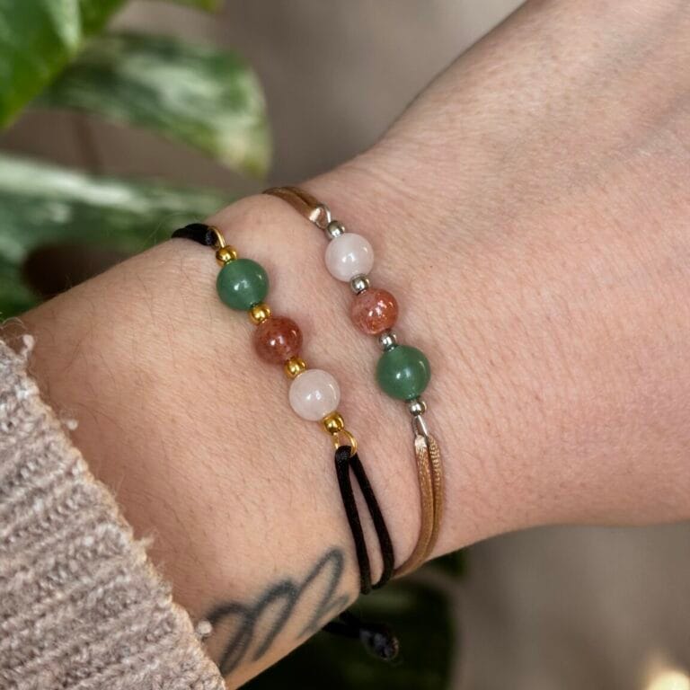 4 elementen edelsteen armband | Lucht