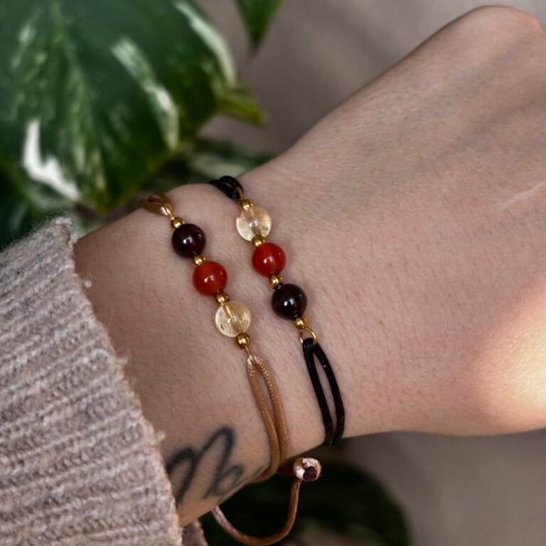 4 elementen armband | Vuur