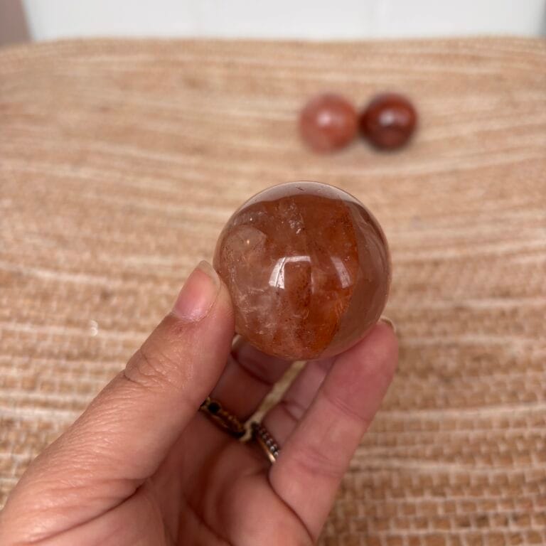 Hematietkwarts bol 3 | 4.5 cm