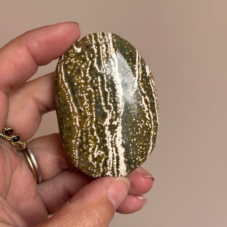 Oceaan jaspis handsteen 6