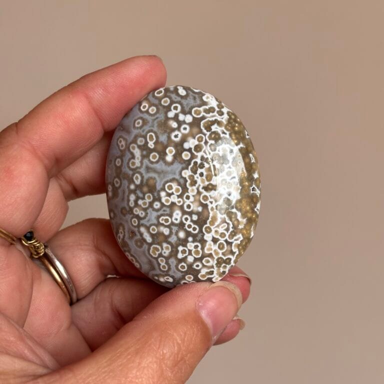 Oceaan jaspis handsteen 7