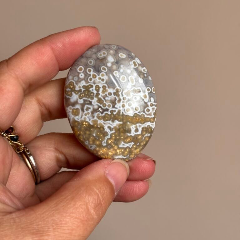 Oceaan jaspis handsteen