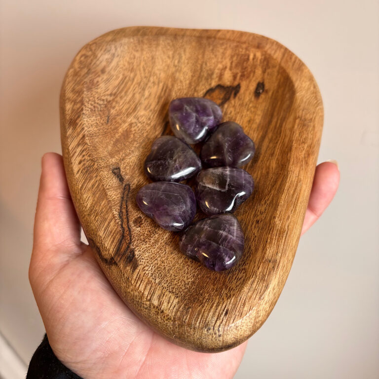 Amethist hartjes