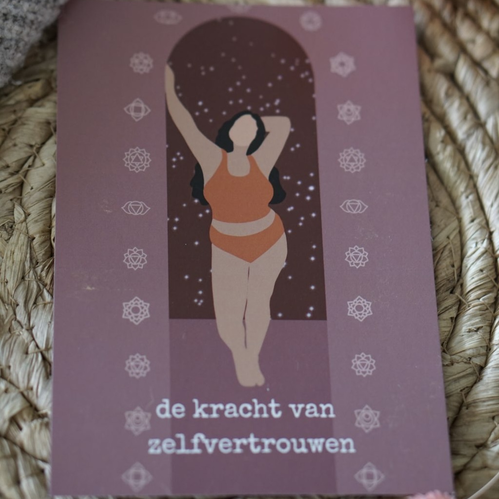 Affirmatie postkaart | De kracht van zelfvertrouwen