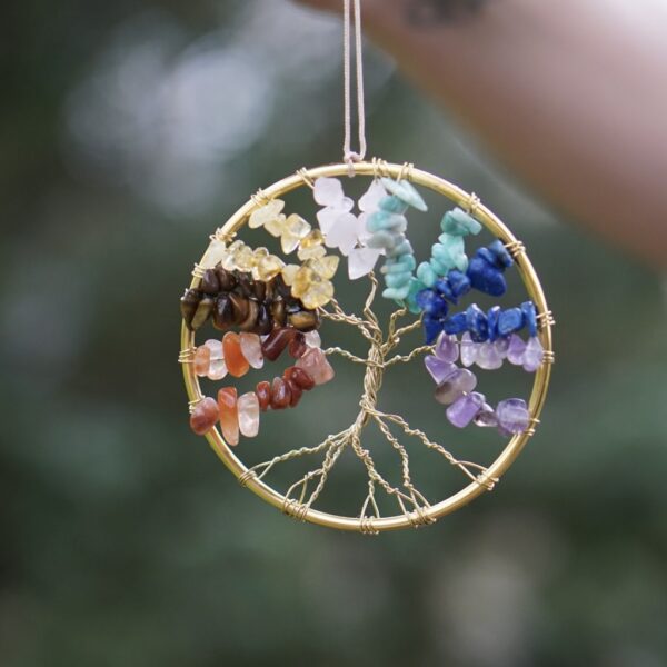Levensboomhanger 7 chakra's
