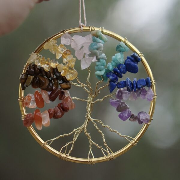 Levensboomhanger 7 chakra's