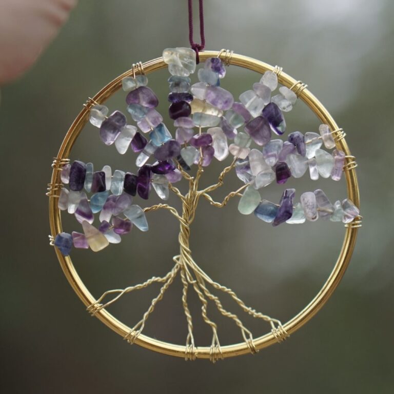 Levensboom hanger fluoriet