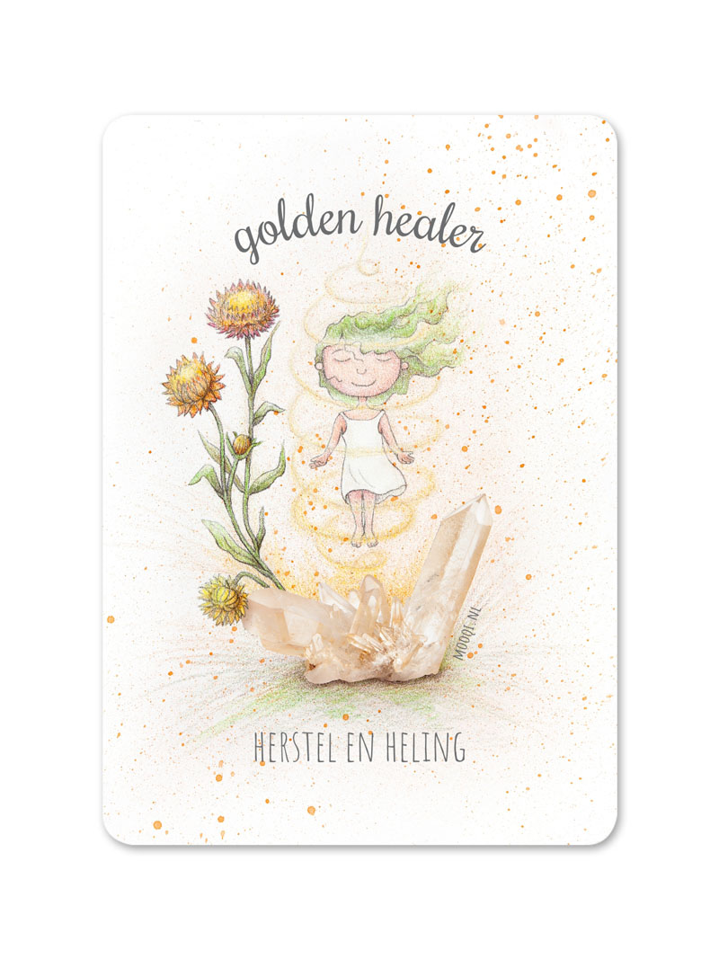 edelsteen minikaart golden healer limomniet