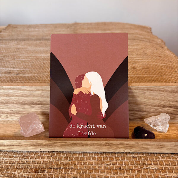 Postkaart de kracht van liefde