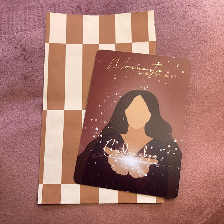 Mooimentje cadeaubon (digitaal)