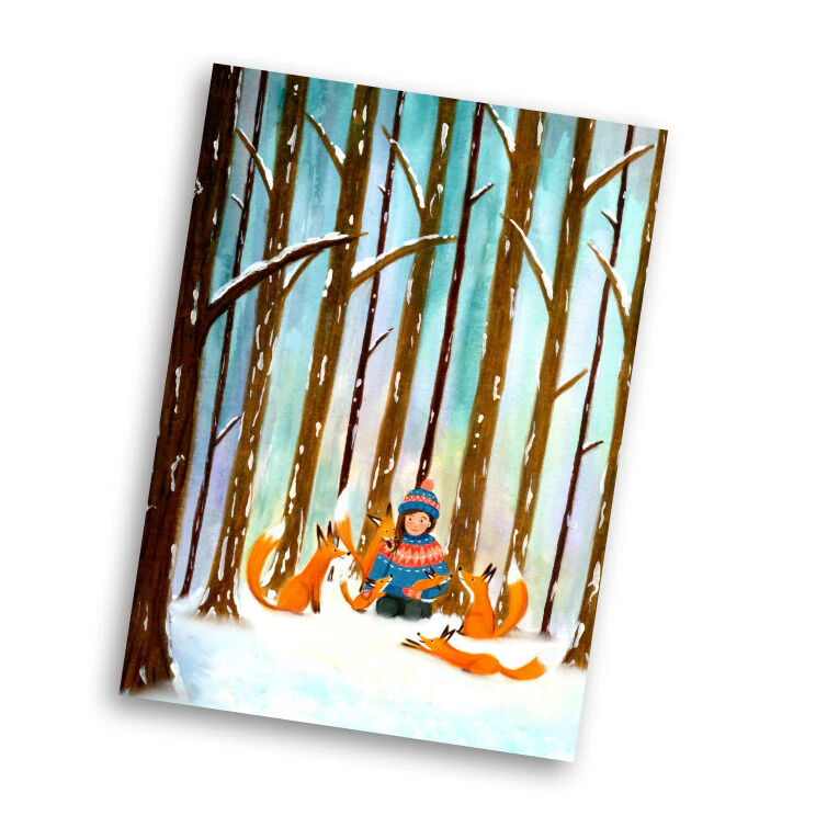 Postkaart | Knusse trui