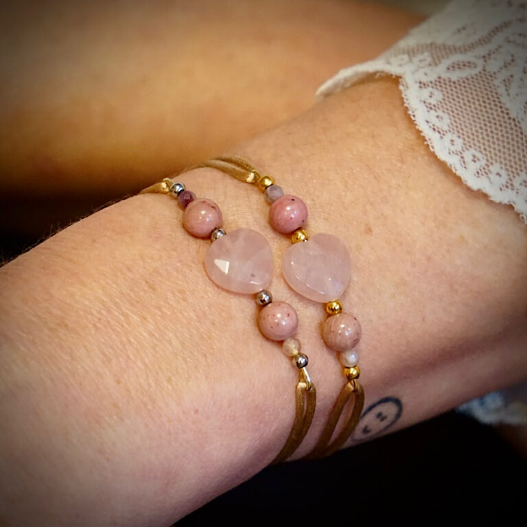 Armband met edelstenen – Lieve jij