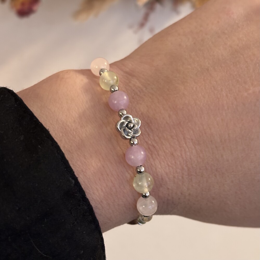 Lente fris edelsteen armband - Afbeelding 4