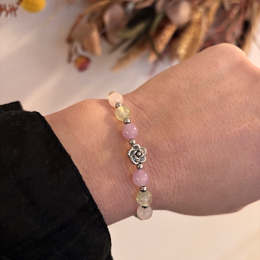 Lente fris edelsteen armband - Afbeelding 2