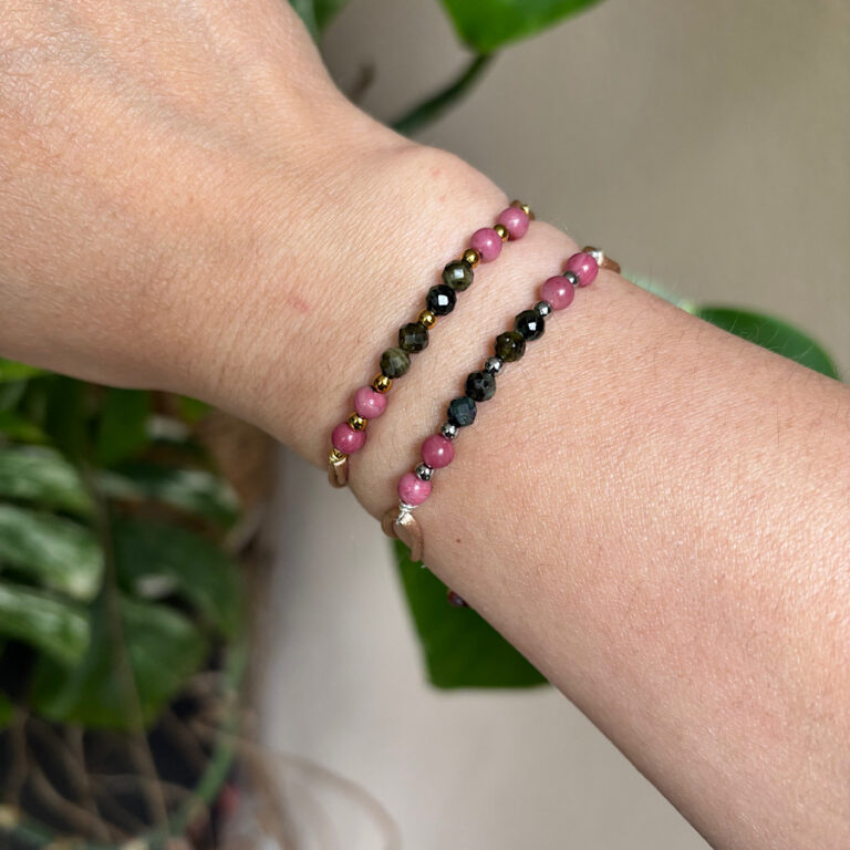 Edelsteen armband | I love u very matcha